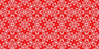 Kusursuz bir Noel deseni. Noel afişi kırmızı. Buz deseni. Mutlu yıllar..