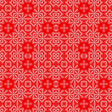 Kusursuz bir Noel deseni. Kırmızı Noel arkaplanı. Mutlu noeller. Mutlu yıllar..