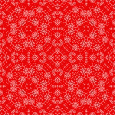 Kusursuz bir Noel deseni. Kırmızı Noel arkaplanı. Mutlu noeller. Mutlu yıllar..