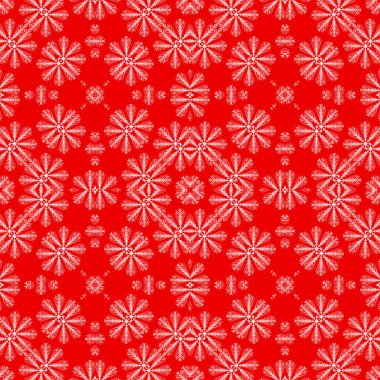 Kusursuz bir Noel deseni. Kırmızı Noel arkaplanı. Mutlu noeller. Mutlu yıllar..