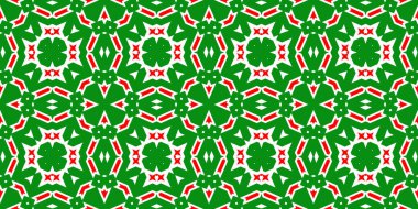 Kusursuz desenli pankart kırmızı ve yeşil. Kırmızı ve yeşil Noel şablonu. Mutlu noeller. Mutlu yıllar..