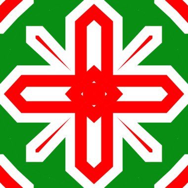 Kusursuz kare desenli kırmızı ve yeşil. Noel deseni yeşil ve kırmızı. Mutlu noeller. Mutlu yıllar..