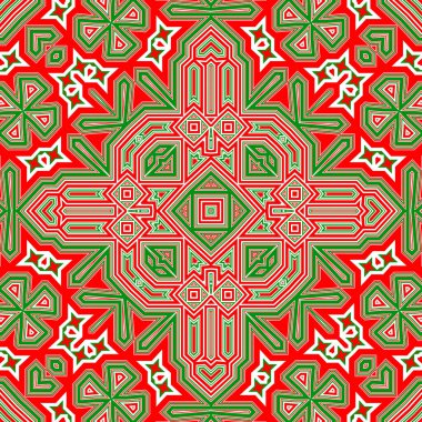 Kusursuz kare desenli kırmızı ve yeşil. Noel deseni yeşil ve kırmızı. Mutlu noeller. Mutlu yıllar..