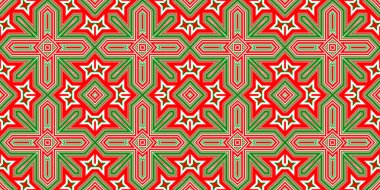 Kusursuz desenli pankart kırmızı ve yeşil. Kırmızı ve yeşil Noel şablonu. Mutlu noeller. Mutlu yıllar..