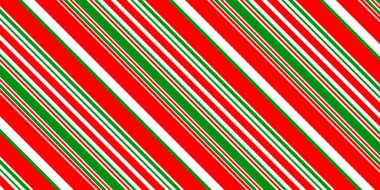 Kırmızı yeşil çizgileri olan kusursuz bir arka plan. Mutlu noeller. Mutlu yıllar.