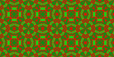 Kusursuz desenli pankart kırmızı ve yeşil. Kırmızı ve yeşil Noel şablonu. Mutlu noeller. Mutlu yıllar..