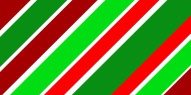 Kırmızı yeşil çizgileri olan kusursuz bir arka plan. Mutlu noeller. Mutlu yıllar.