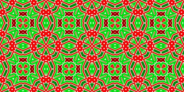 Kusursuz desenli pankart kırmızı ve yeşil. Kırmızı ve yeşil Noel şablonu. Mutlu noeller. Mutlu yıllar..