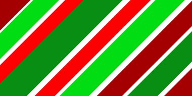 Kırmızı yeşil çizgileri olan kusursuz bir arka plan. Mutlu noeller. Mutlu yıllar.