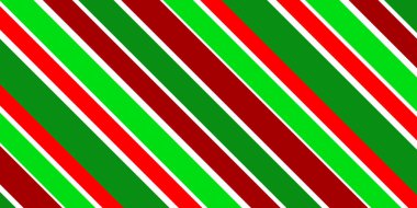 Kırmızı yeşil çizgileri olan kusursuz bir arka plan. Mutlu noeller. Mutlu yıllar.