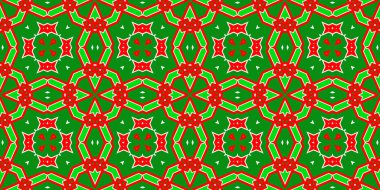 Kusursuz desenli pankart kırmızı ve yeşil. Kırmızı ve yeşil Noel şablonu. Mutlu noeller. Mutlu yıllar..