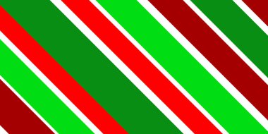 Kırmızı yeşil çizgileri olan kusursuz bir arka plan. Mutlu noeller. Mutlu yıllar.