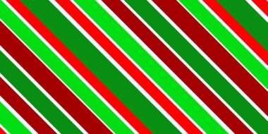 Kırmızı yeşil çizgileri olan kusursuz bir arka plan. Mutlu noeller. Mutlu yıllar.