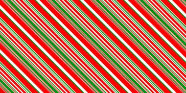 Kırmızı yeşil çizgileri olan kusursuz bir arka plan. Mutlu noeller. Mutlu yıllar.