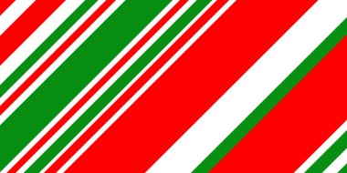 Kırmızı yeşil çizgileri olan kusursuz bir arka plan. Mutlu noeller. Mutlu yıllar.