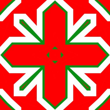 Kusursuz kare desenli kırmızı ve yeşil. Noel deseni yeşil ve kırmızı. Mutlu noeller. Mutlu yıllar..