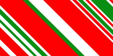 Kırmızı yeşil çizgileri olan kusursuz bir arka plan. Mutlu noeller. Mutlu yıllar.