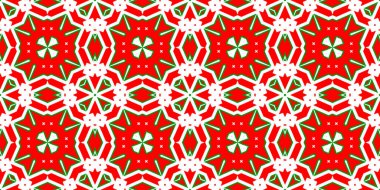 Kusursuz desenli pankart kırmızı ve yeşil. Kırmızı ve yeşil Noel şablonu. Mutlu noeller. Mutlu yıllar..