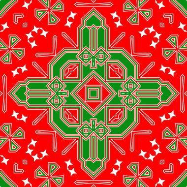 Kusursuz kare desenli kırmızı ve yeşil. Noel deseni yeşil ve kırmızı. Mutlu noeller. Mutlu yıllar..