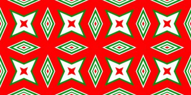 Kusursuz desenli pankart kırmızı ve yeşil. Kırmızı ve yeşil Noel şablonu. Mutlu noeller. Mutlu yıllar..