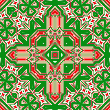 Kusursuz kare desenli kırmızı ve yeşil. Noel deseni yeşil ve kırmızı. Mutlu noeller. Mutlu yıllar..