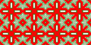 Kusursuz desenli pankart kırmızı ve yeşil. Kırmızı ve yeşil Noel şablonu. Mutlu noeller. Mutlu yıllar..