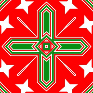 Kusursuz kare desenli kırmızı ve yeşil. Noel deseni yeşil ve kırmızı. Mutlu noeller. Mutlu yıllar..