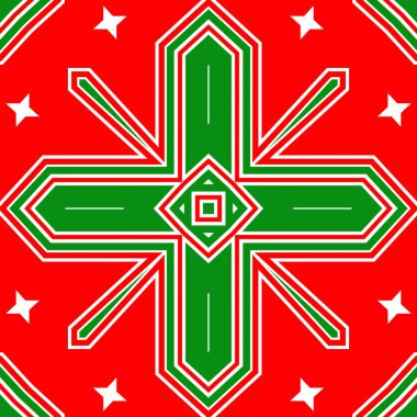 Kusursuz kare desenli kırmızı ve yeşil. Noel deseni yeşil ve kırmızı. Mutlu noeller. Mutlu yıllar..