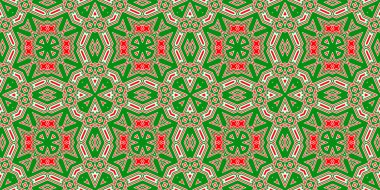 Kusursuz desenli pankart kırmızı ve yeşil. Kırmızı ve yeşil Noel şablonu. Mutlu noeller. Mutlu yıllar..