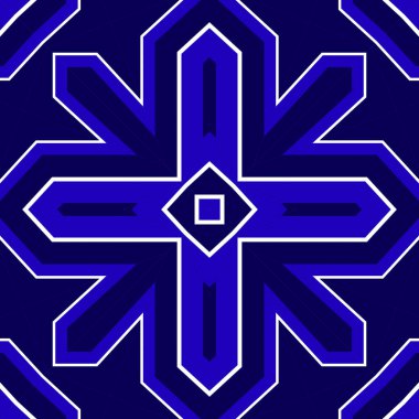 Kusursuz kare desenli mavi ve beyaz. Buz dokusu deseni. Mutlu noeller. Mutlu yıllar..