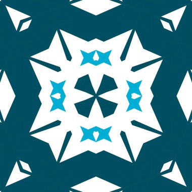 Kusursuz kare desenli mavi ve beyaz. Buz dokusu deseni. Mutlu noeller. Mutlu yıllar..