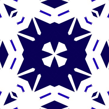 Kusursuz kare desenli mavi ve beyaz. Buz dokusu deseni. Mutlu noeller. Mutlu yıllar..