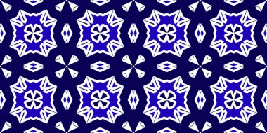 Kusursuz desenli afiş, mavi ve beyaz. Mutlu noeller. - Mutlu yıllar. Buz ve kar taneleri deseni