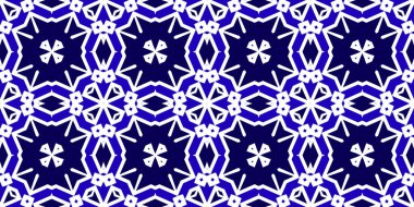 Kusursuz desenli afiş, mavi ve beyaz. Mutlu noeller. - Mutlu yıllar. Buz ve kar taneleri deseni