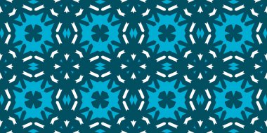 Kusursuz desenli afiş, mavi ve beyaz. Mutlu noeller. - Mutlu yıllar. Buz ve kar taneleri deseni