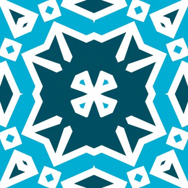 Kusursuz kare desenli mavi ve beyaz. Buz dokusu deseni. Mutlu noeller. Mutlu yıllar..