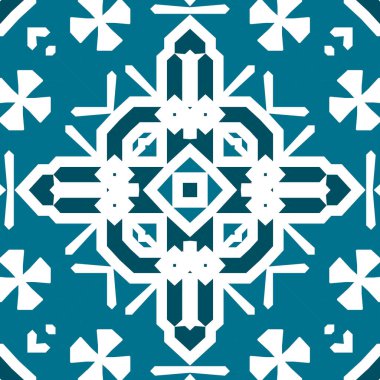 Kusursuz kare desenli mavi ve beyaz. Buz dokusu deseni. Mutlu noeller. Mutlu yıllar..