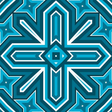 Kusursuz kare desenli mavi ve beyaz. Buz dokusu deseni. Mutlu noeller. Mutlu yıllar..