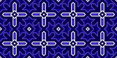 Kusursuz desenli afiş, mavi ve beyaz. Mutlu noeller. - Mutlu yıllar. Buz ve kar taneleri deseni