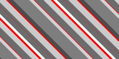 Seamless background of gray and red lines. Merry Christmas. Happy New Year. Lines pattern clipart