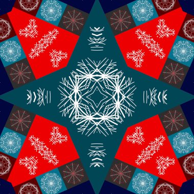 Kusursuz Noel kar tanesi deseni. Noel dokusu. Yeni yıl kar tanesi desenli Mutlu Noeller. Mutlu yıllar..