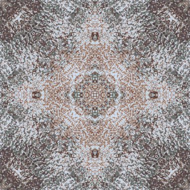 Gri dokuların kusursuz deseni. Mozaik kaleydoskop