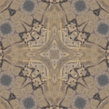 Gri dokuların kusursuz deseni. Mozaik kaleydoskop