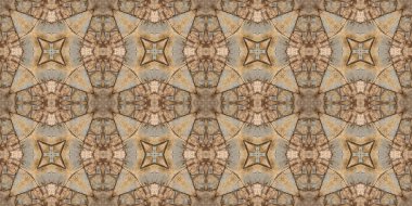 Doğal kayanın kusursuz deseni. Doğal taşın sarı ve gri dokusu. Taştan mozaik kaleydoskop