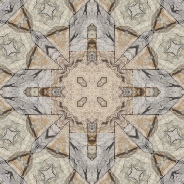 Doğal kayanın kusursuz deseni. Doğal taşın sarı ve gri dokusu. Taştan mozaik kaleydoskop