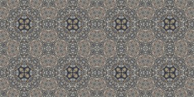 Küçük doğal yuvarlak taşın kusursuz deseni. Doğal taşın gri dokusu. Mozaik kaleydoskop gri mineral. Coğrafi