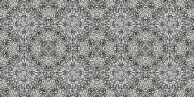 Küçük doğal yuvarlak taşın kusursuz deseni. Doğal taşın gri dokusu. Mozaik kaleydoskop gri mineral. Coğrafi