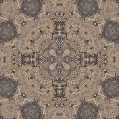 Gri dokuların kusursuz deseni. Mozaik kaleydoskop