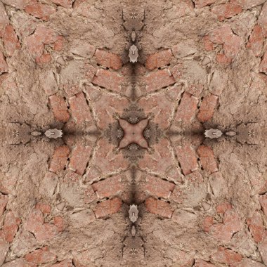 Kusursuz tuğla deseni. Tuğla duvar dokusu. Mozaik kaleydoskop tuğla duvar