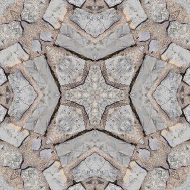 Döşeme taşlarının kusursuz deseni. Döşeme taşlarının gri deseni. Taş dokusu